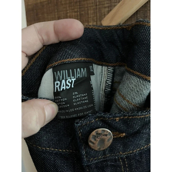 William Rast Jeans Flare Size 32 Ryley New Tag Dark Wash Denim - Picture 8 of 9
